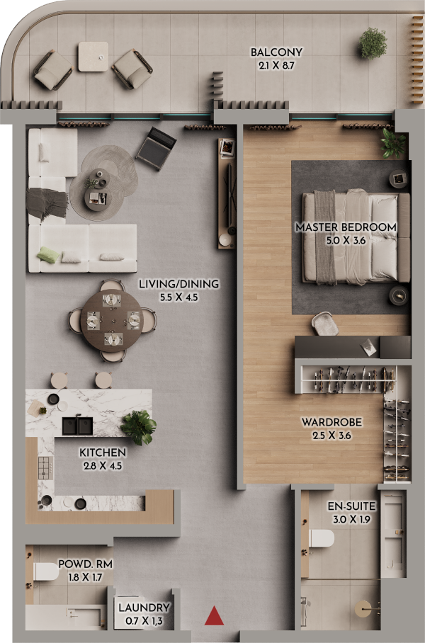 Floor plan A211